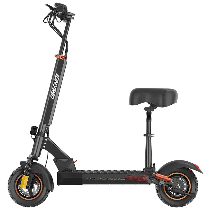 iENYRID M4 PRO S Electric Scooter With Seat丨800W Motor丨48V 12.5Ah Battery丨28Mph Top Speed丨25 Mile Range丨10-Inch Off-Road Tires.