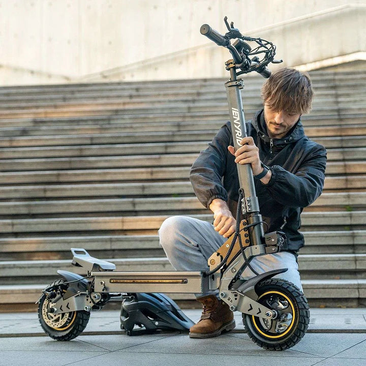 iENYRID S1 Foldable Electric Scooter丨48V 15Ah Battery丨700W Motor丨10-Inch Tires丨Top Speed 45KM/h丨40km Range