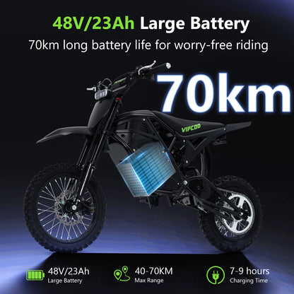 Vipcoo H3 Dirt Bike